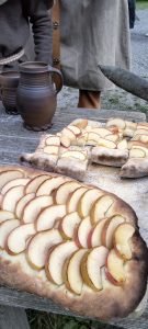 Apfelkuchen aus dem Steinbackofen